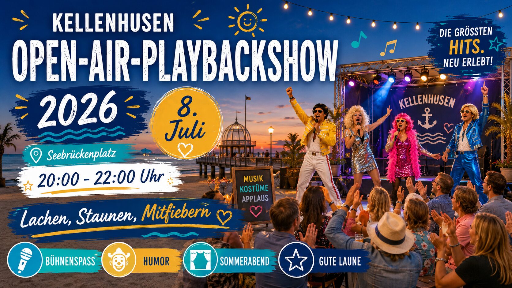 Kellenhusen Open-Air-Playbackshow 2026