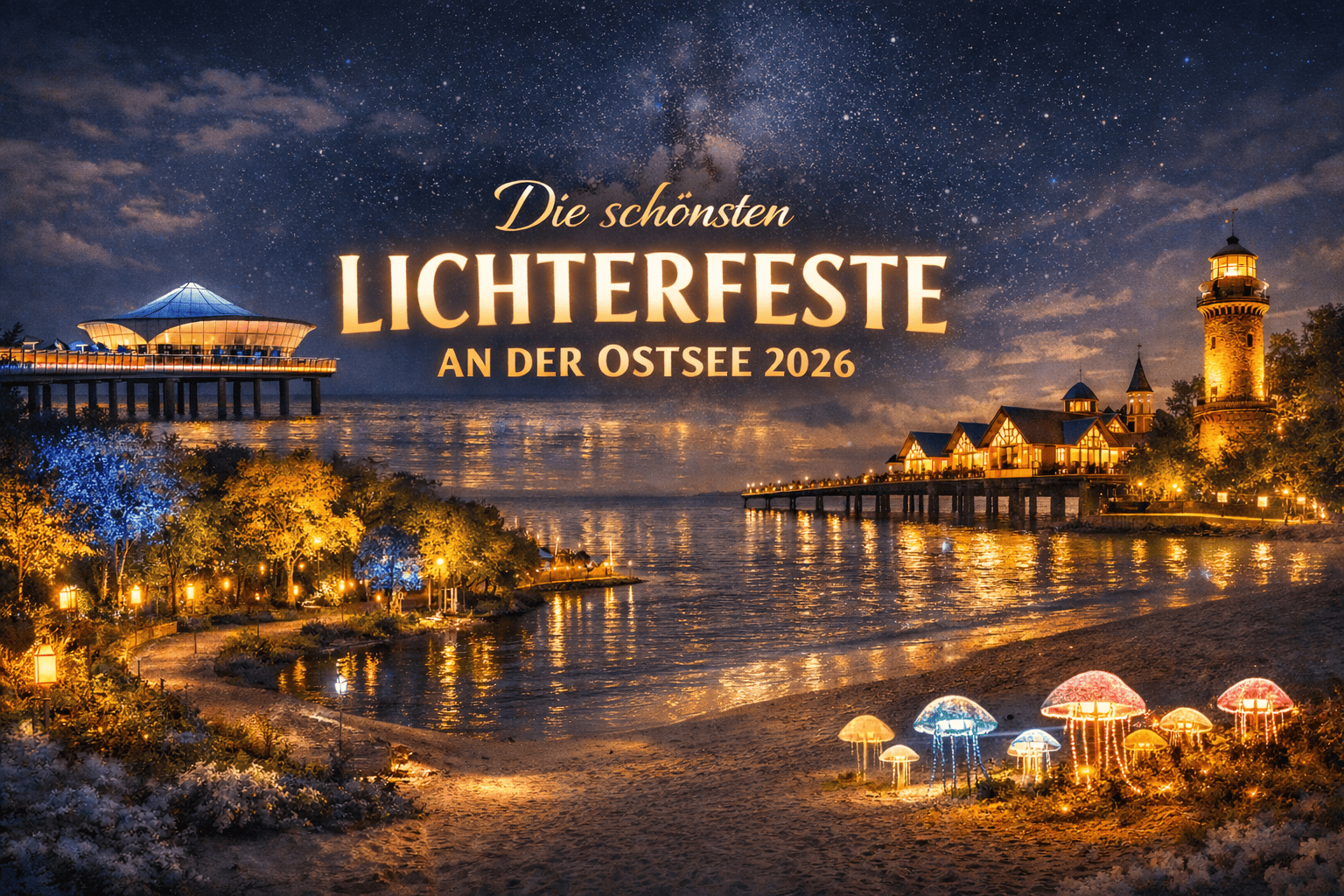 schönsten Lichterfeste an der Ostsee 2026