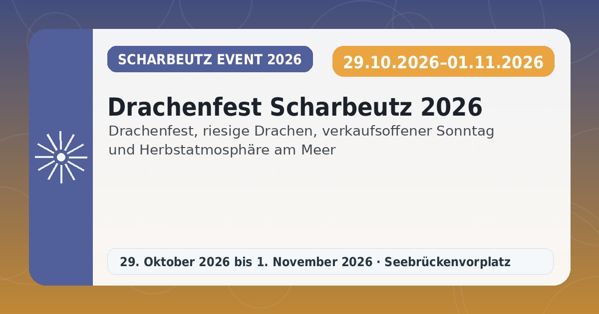 Drachenfest Scharbeutz 2026