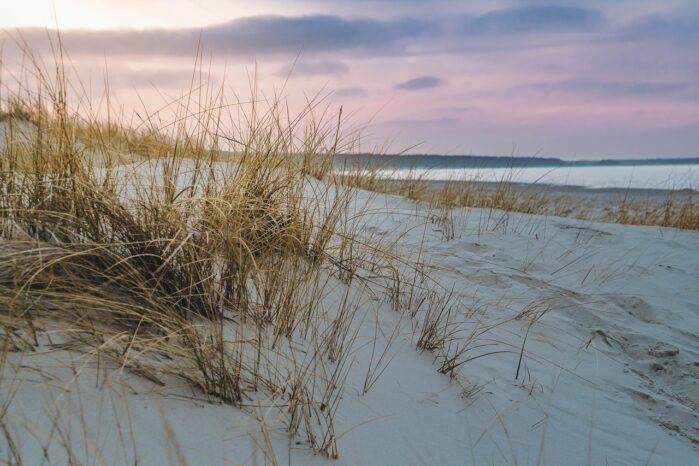 Fehmarn Dünen und Strand in ruhiger Abendstimmung