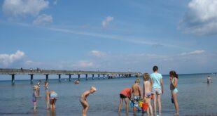 Großenbrode mit Kindern am flachen Ostseestrand