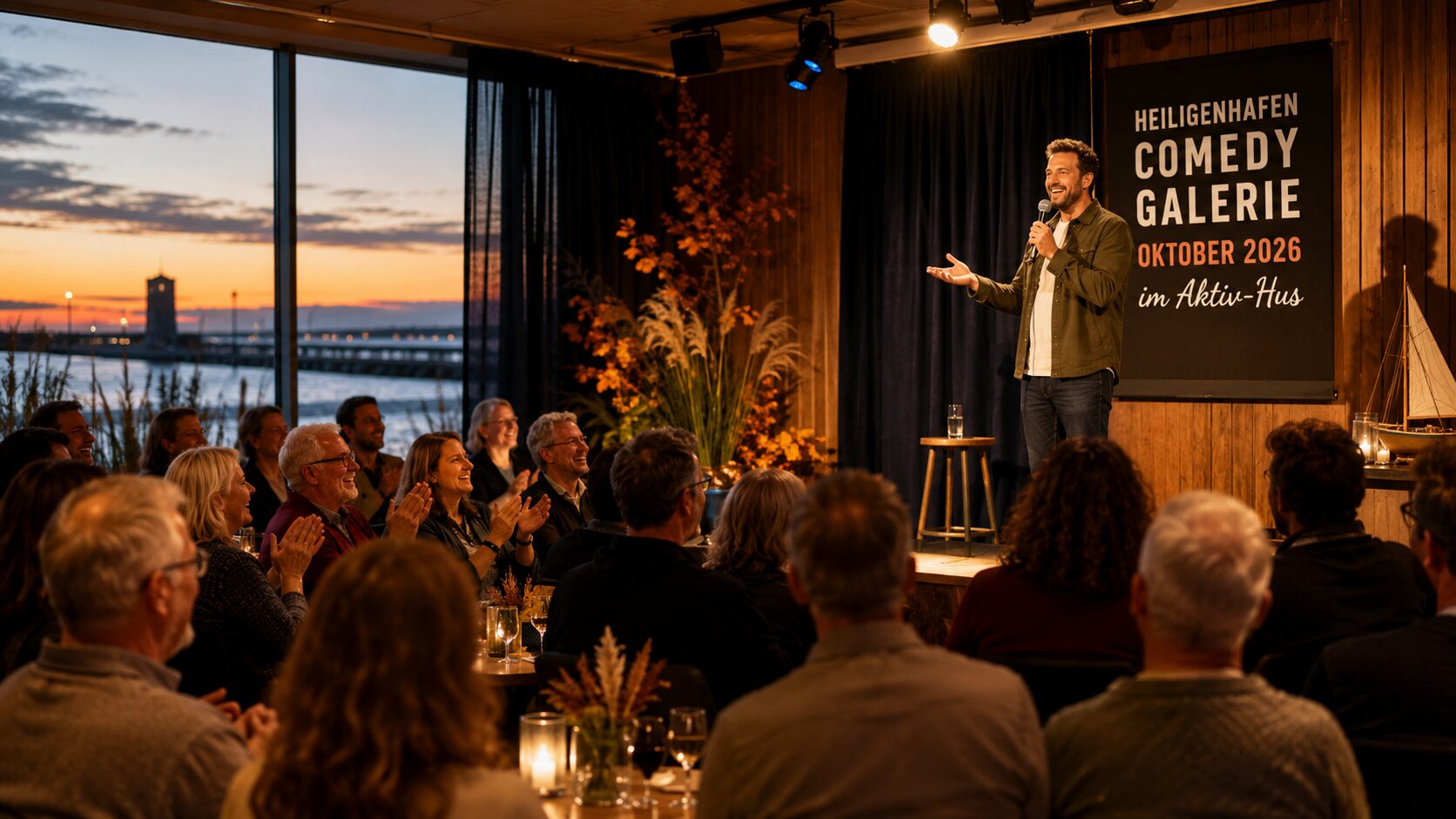 Heiligenhafen Comedy Galerie Oktober 2026 im Aktiv-Hus