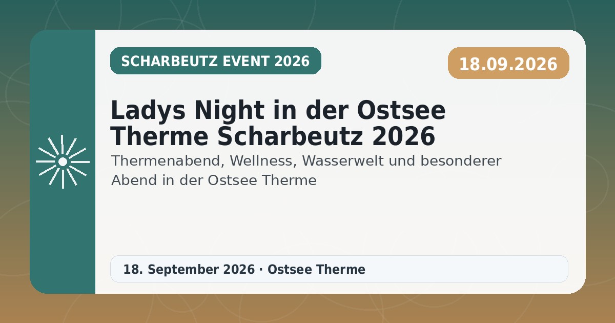 Ladys Night in der Ostsee Therme Scharbeutz 2026