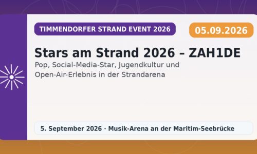 Stars am Strand 2026 – ZAH1DE