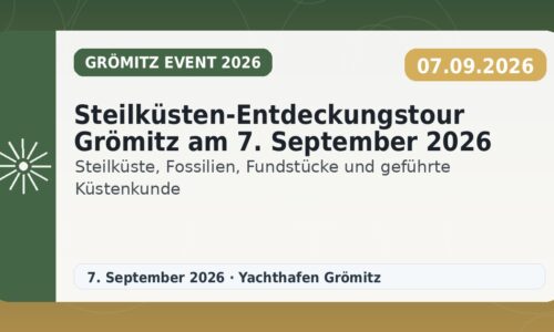 Steilküsten-Entdeckungstour Grömitz am 7. September 2026