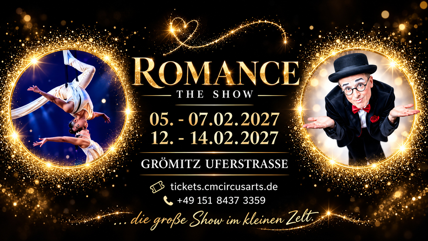 Romance – The Show 2027 in Grömitz am 5. Februar 2027 um 19:00 Uhr