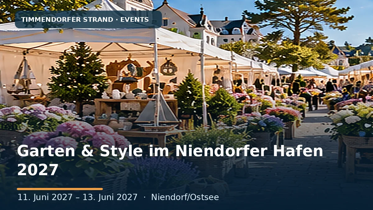 Garten & Style im Niendorfer Hafen 2027